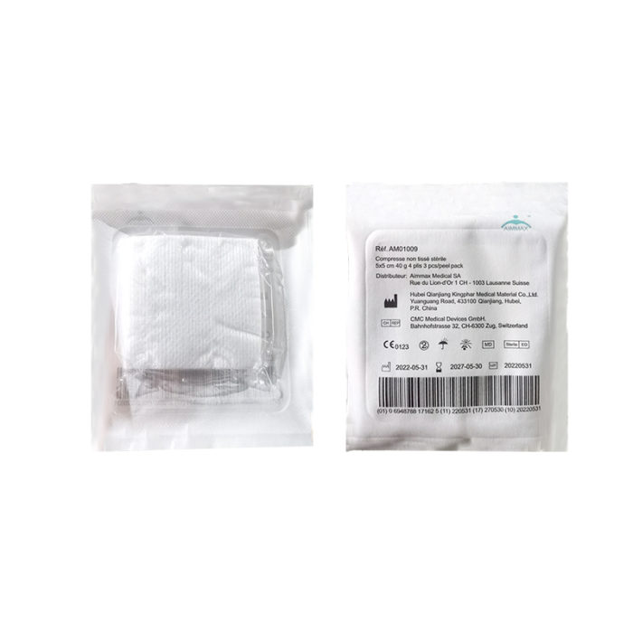 Compresses Non Tissée Stérile  40g/m2 – Carton – Image 2