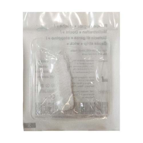 Bande gaze lisière Sterile 1x50cm - Carton de 9 boîtes de 200 pcs