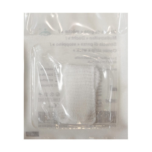 Bande gaze lisière Sterile 2x90cm - Carton de 12 boîtes de 150 pcs