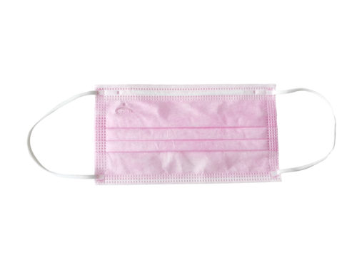 Masques non tissé IIR rose - Carton de 60 Boîtes de 50 pcs