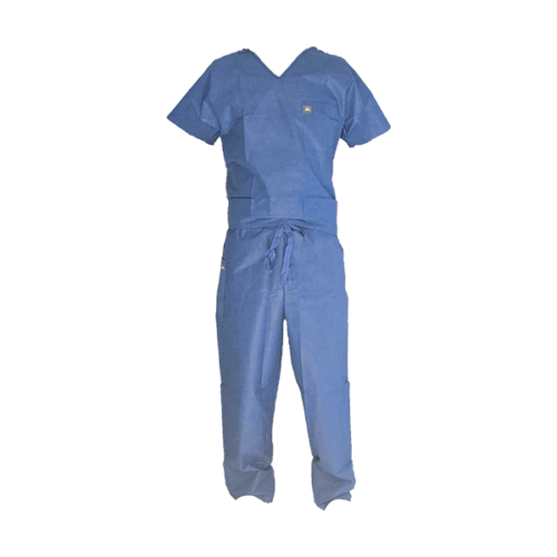 Tenue de bloc - Tunique et pantalon - Carton de 50 sachets de 1 set