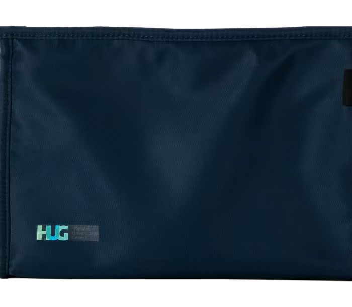 Trousse de toilette imprimé Logo HUG - Carton de 25 pcs