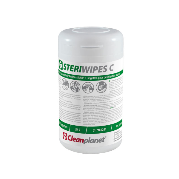 Lingettes pour désinfection rapide STERiWipes C - 200 lingettes par unité